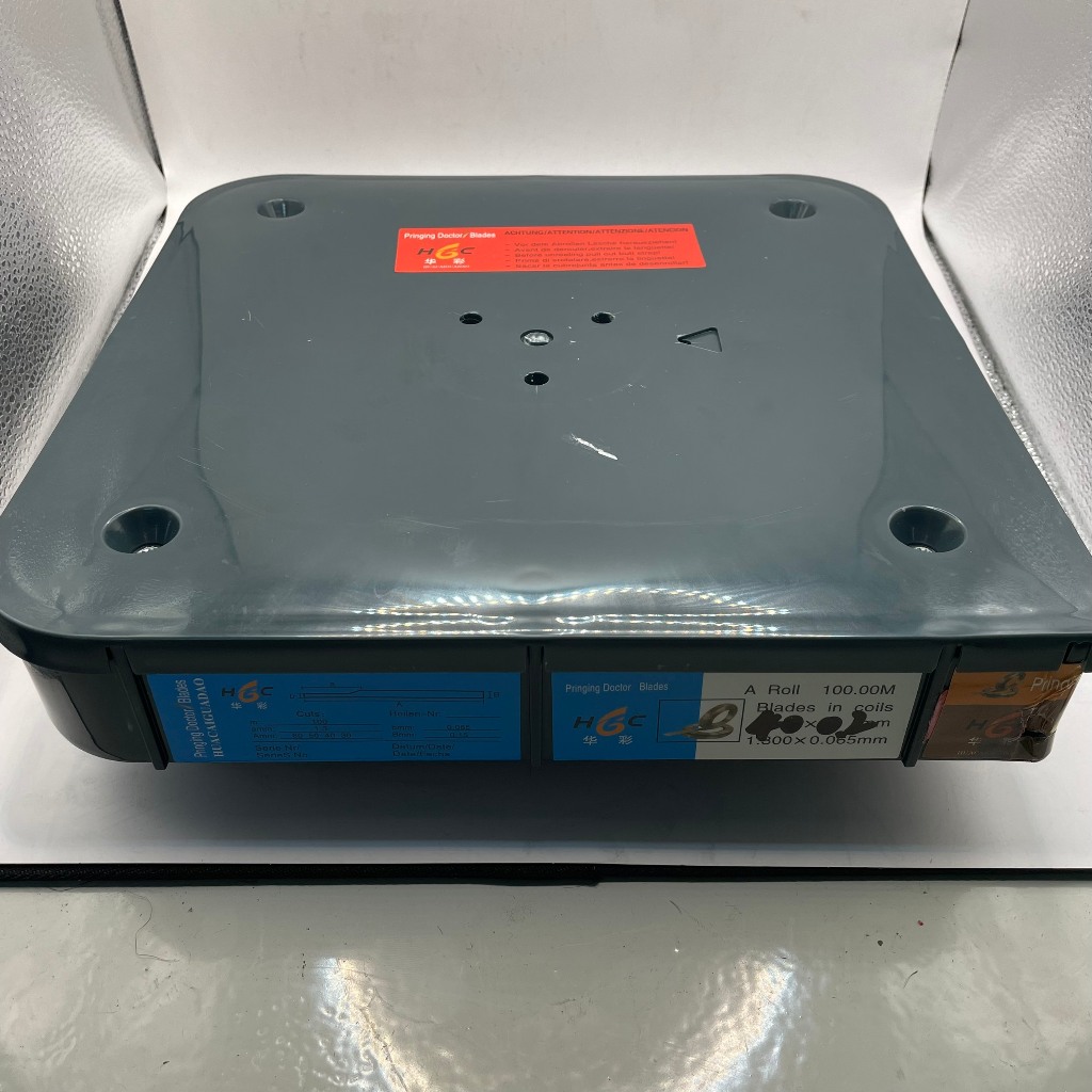 Dao gạt mực in loại 1 mặt và 2 mặt cao cấp bản 30-60, độ dày 0.15-0.2 Doctor Blade