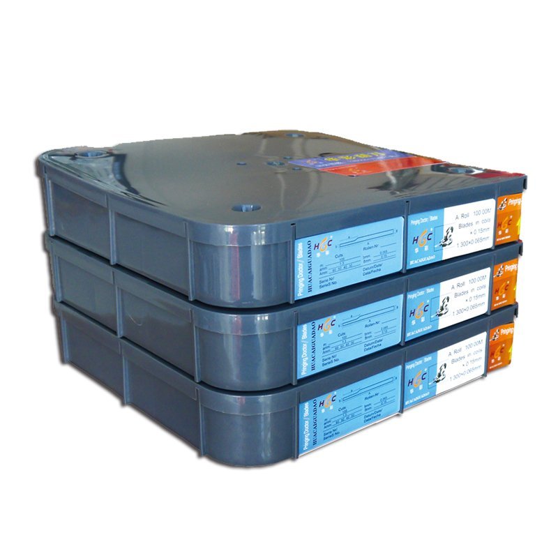 Dao gạt mực in loại 1 mặt và 2 mặt cao cấp bản 30-60, độ dày 0.15-0.2 Doctor Blade