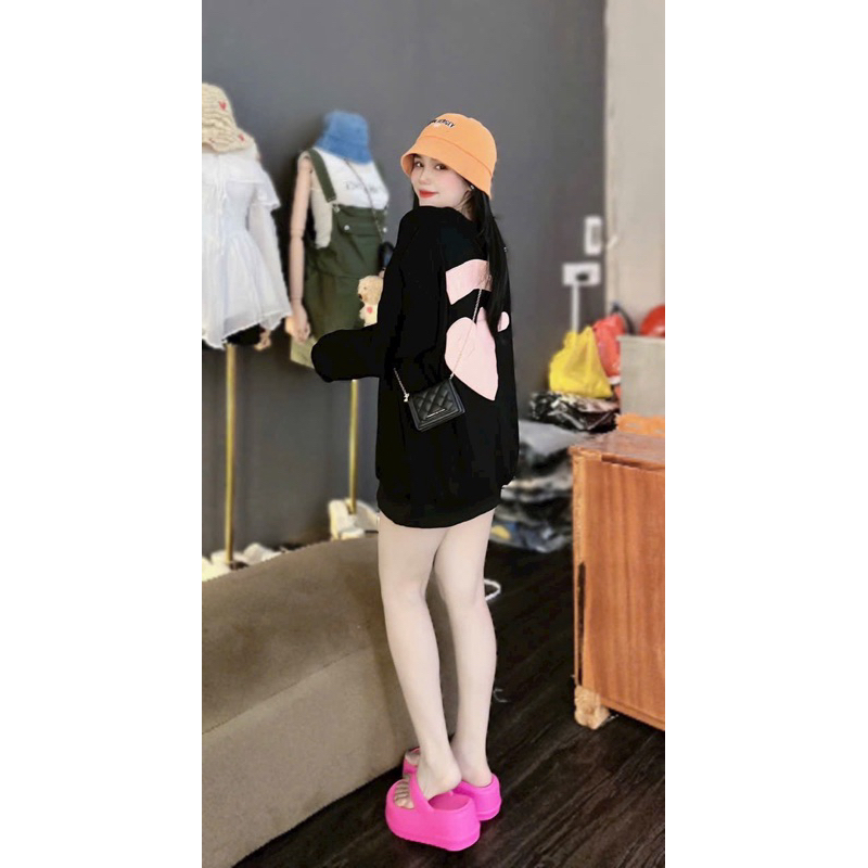 Áo Sweater Gấu Cute Freesize Nam Nữ Hot Trend Chuẩn Hàng Quảng Châu