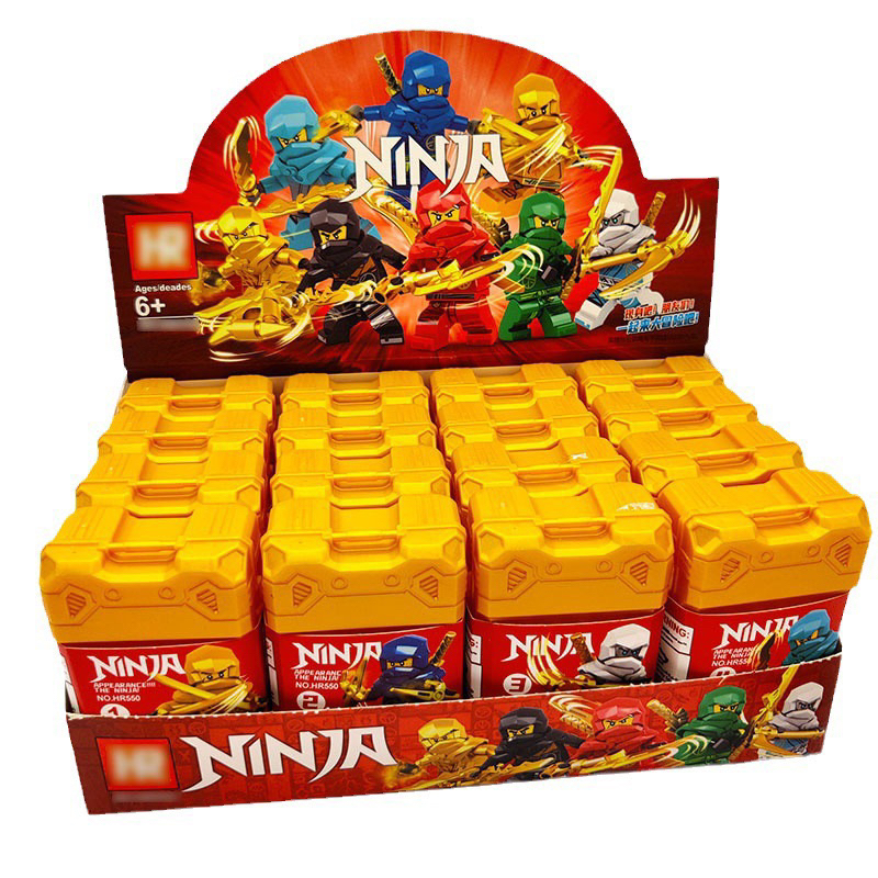 Đồ chơi lắp ráp Combo 8 minifigures Ninjago Dragon Rising HR550 - Mô hình lắp ghép xếp hình nhân vật ninja