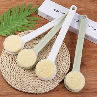  FREE SHIP BÀN CHẢI TẮM CÁN DÀI CỌ VÀ MASSAGE LƯNG - CÂY MUJI NHẬT BẢN TAY CẦM DÀI ✿✿ JDK  CHMT   · 