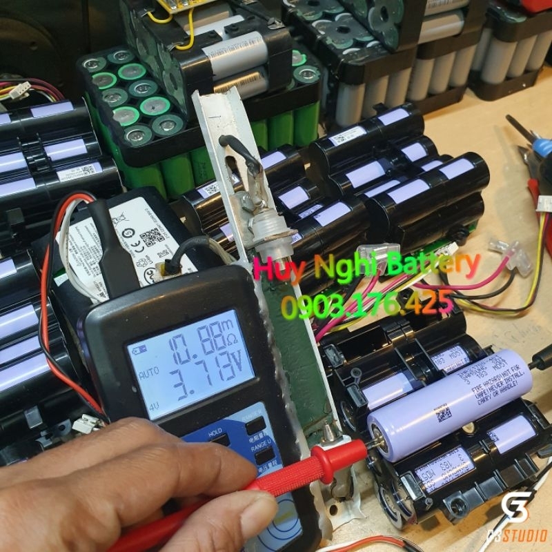 Khối Pin 6s  Pin 21700 Samsung 40t - Nguyên Khối 6viên