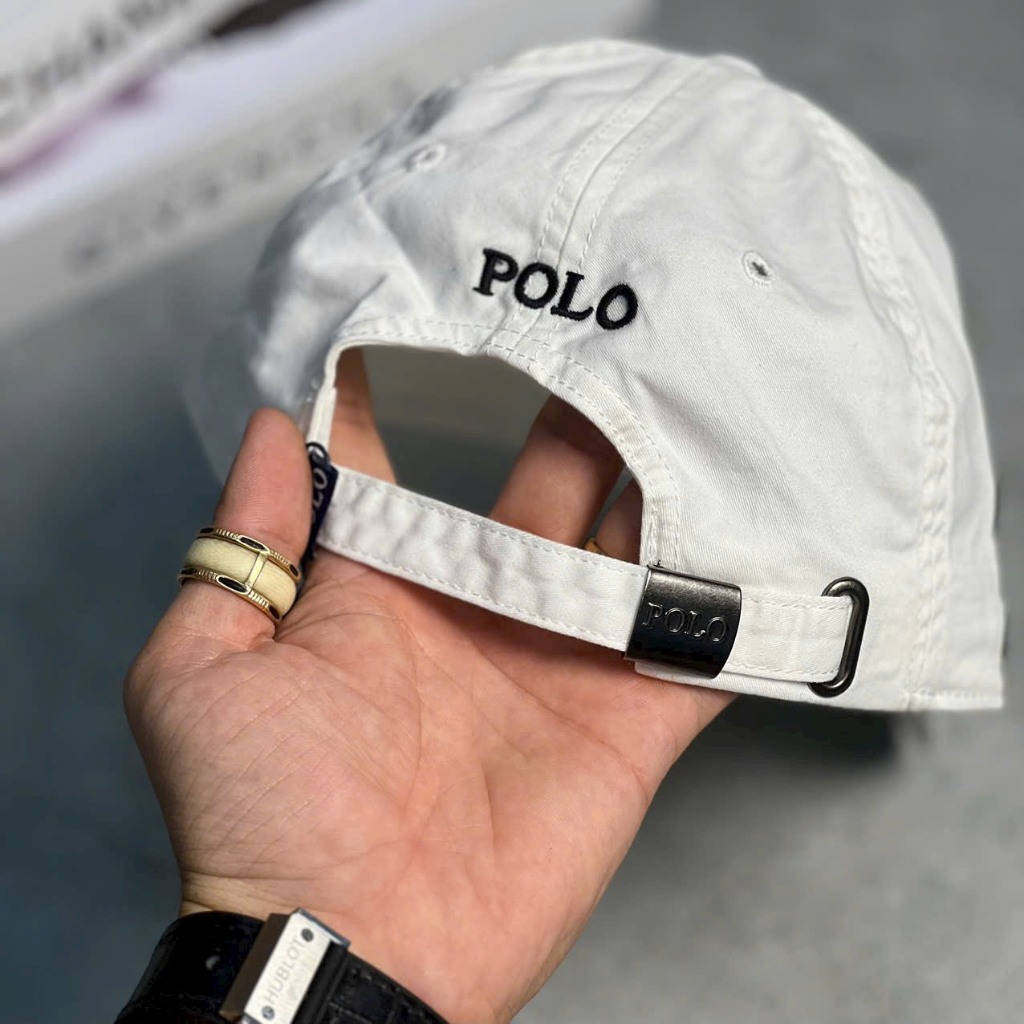 Mũ lưỡi trai PÔ LÔ bên hông thêu số 03 thiết kế tag mac đầy đủ munondanchoi