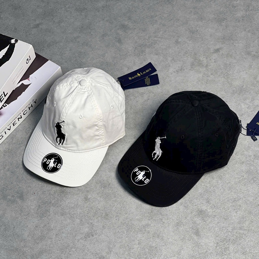 Mũ lưỡi trai PÔ LÔ bên hông thêu số 03 thiết kế tag mac đầy đủ munondanchoi