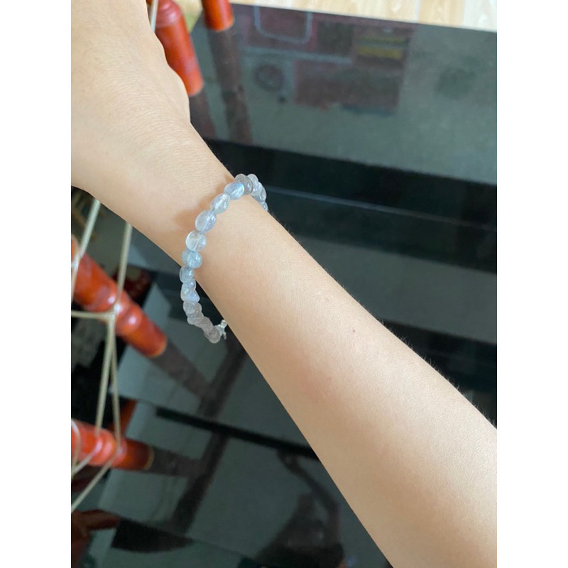 Vòng Labradorite khoá bạc 925 hấp dẫn,tự tin,quyến rũ