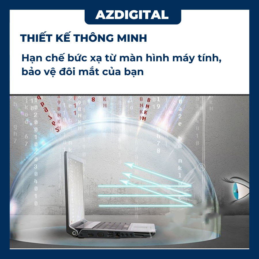 Miếng film phim nhám dán màn hình laptop 16:10 đời mới Azdigital Dán chống chói laptop 14 15,4 inch