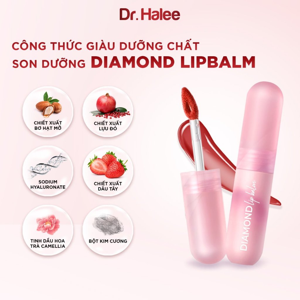 Son dưỡng hồng môi Diamond Clip Balm