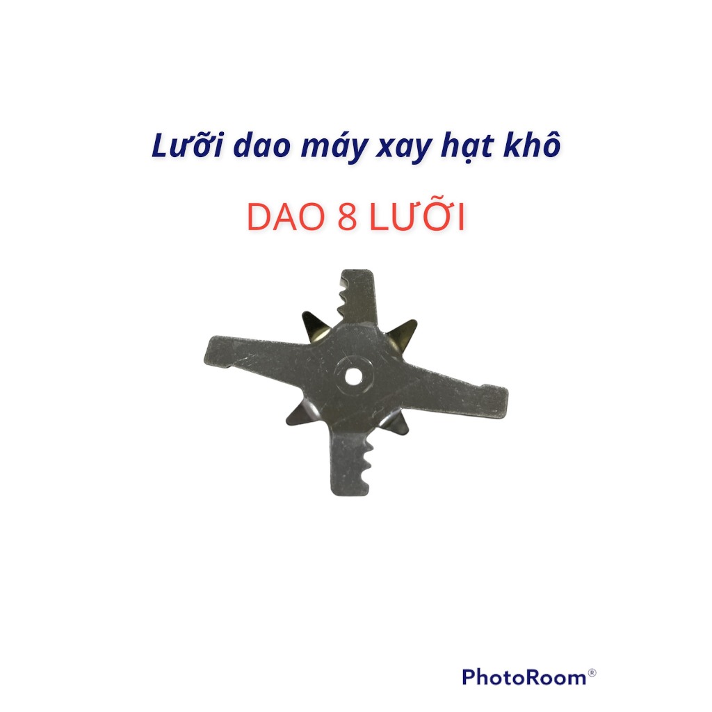 Phụ Kiện Máy Xay Hạt Khô - Xay Gia Vị Đa Năng - Loại 8 Lưỡi 300W