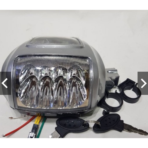 Đầu Đèn Xe Đạp Điện Asama 36V ,48V