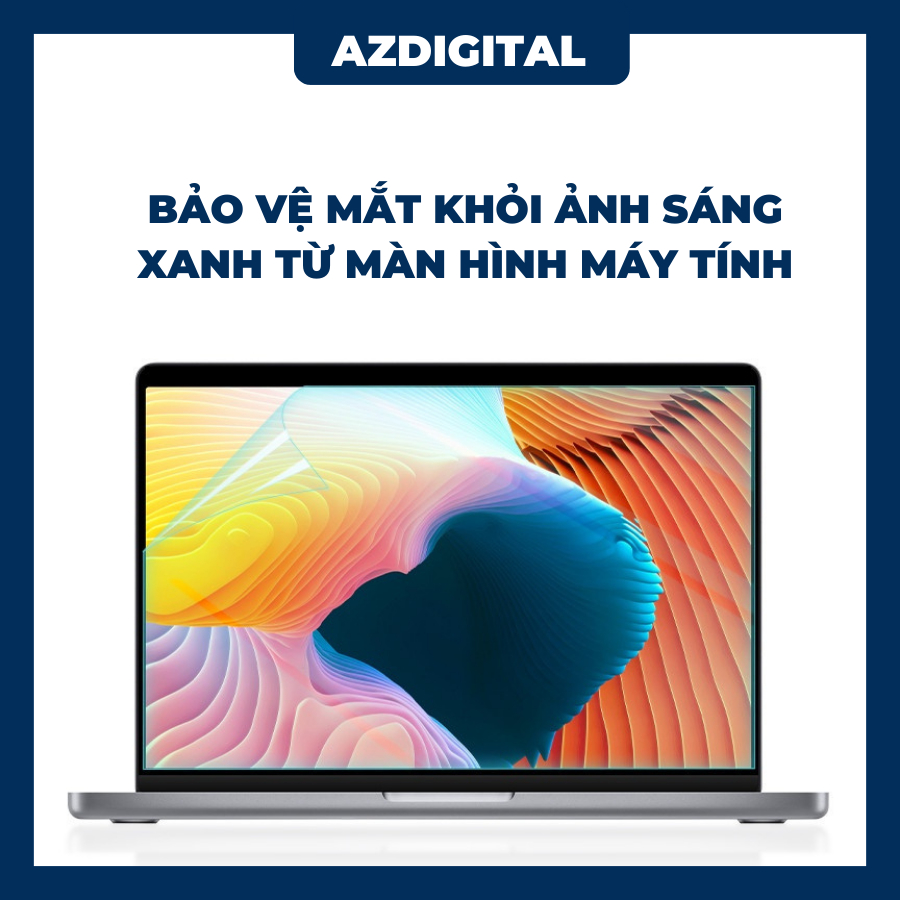 Miếng dán màn hình HD laptop Azdigital Dán màn chống trầy xước trong suốt 16:9 14inch 15,6inch 14" 15,6"
