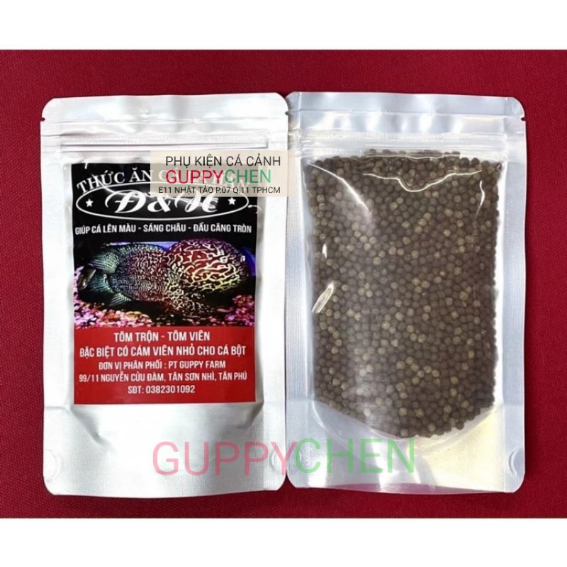 Cám Đ&N Thức Ăn Cho Cá La Hán