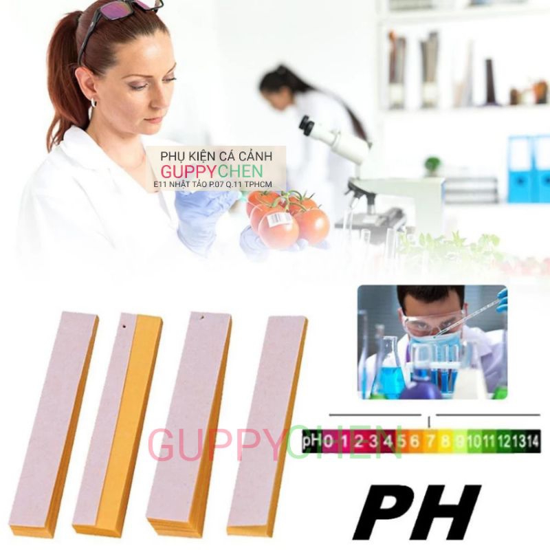 Giấy quỳ đo PH cho hồ cá