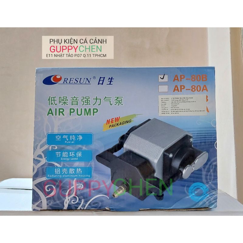 Máy Sủi Oxi Ari Pump AP-80  -  Máy Siêu Êm - Sang Trọng