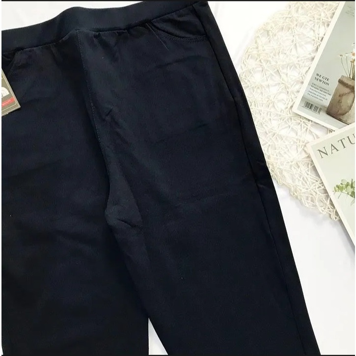 Quần Thun Ôm Nữ, Quần Legging Dài Form Ôm Tôn Dáng 3 Màu Đen, Xám, Xanh Fullsize 40kg-65kg