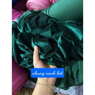 Vải nhung 7 biên loại 1
