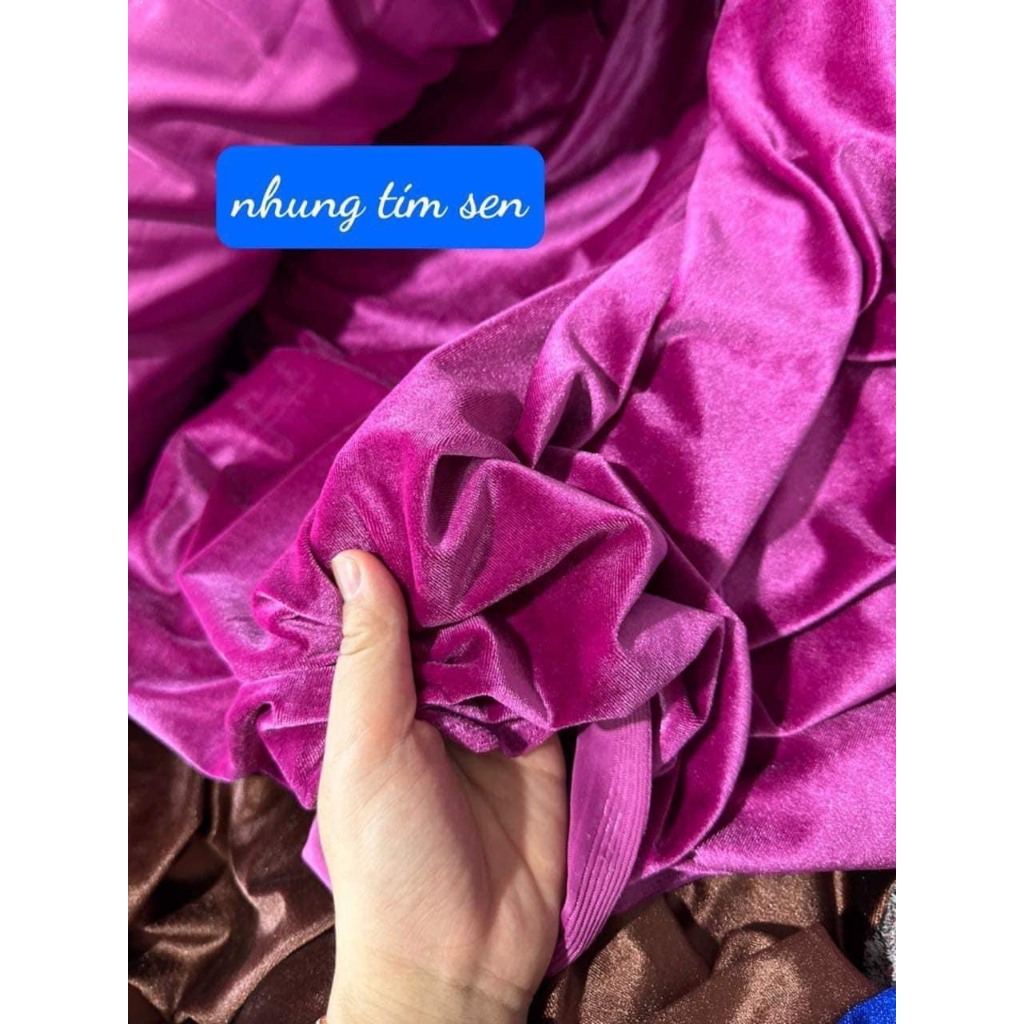 Vải Nhung 7 Biên Loại 1