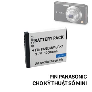 Pin DMW-BCK7E DMW-BCK7 BCK7PP NCA-YN101F N101H YN101J N101G cho máy ảnh Panasonic Lumix