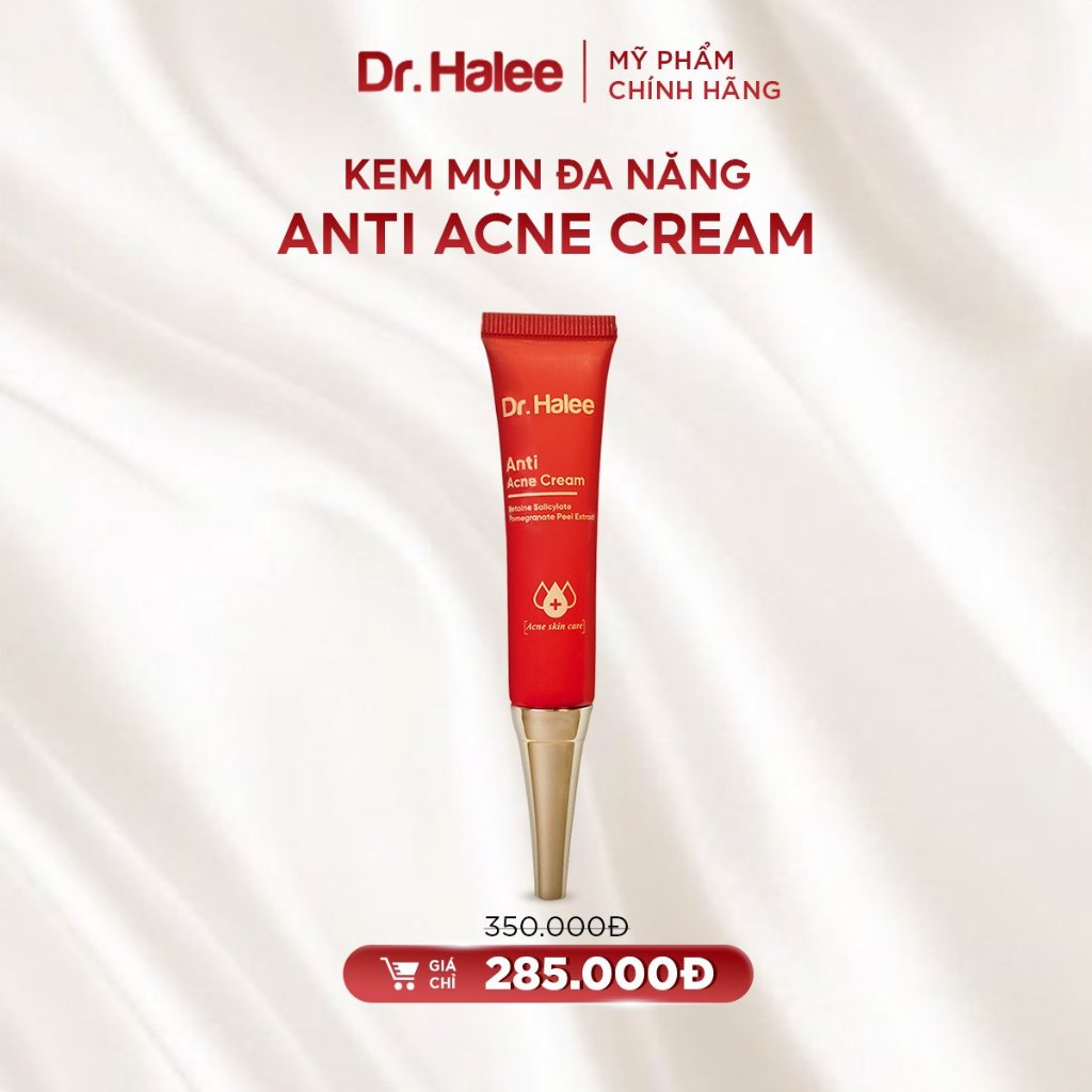 Kem Mụn Anti Acne Cream Dr.Halee 15ml