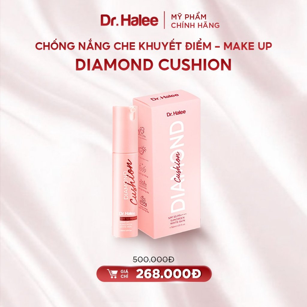 Chống nắng Diamond Cushion Dr.Halee SPF 50 PA++++