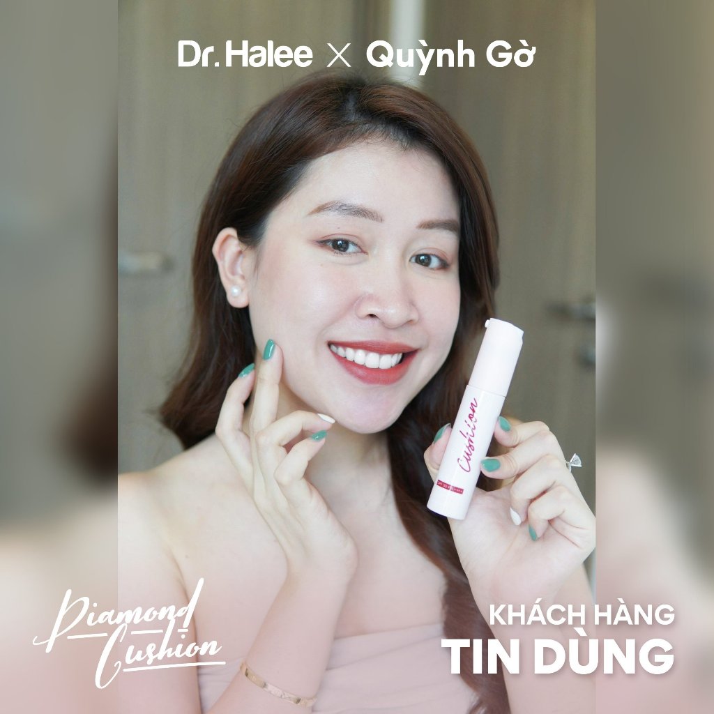 Chống nắng Diamond Cushion Dr.Halee SPF 50 PA++++