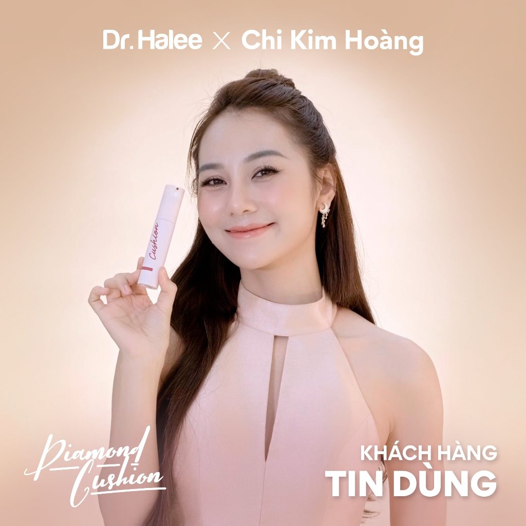 Chống nắng Diamond Cushion Dr.Halee SPF 50 PA++++