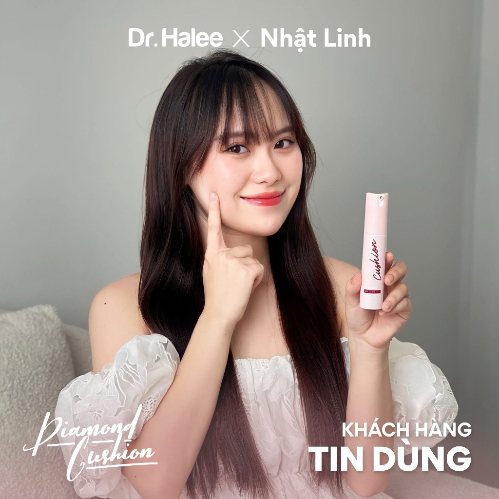Chống nắng Diamond Cushion Dr.Halee SPF 50 PA++++