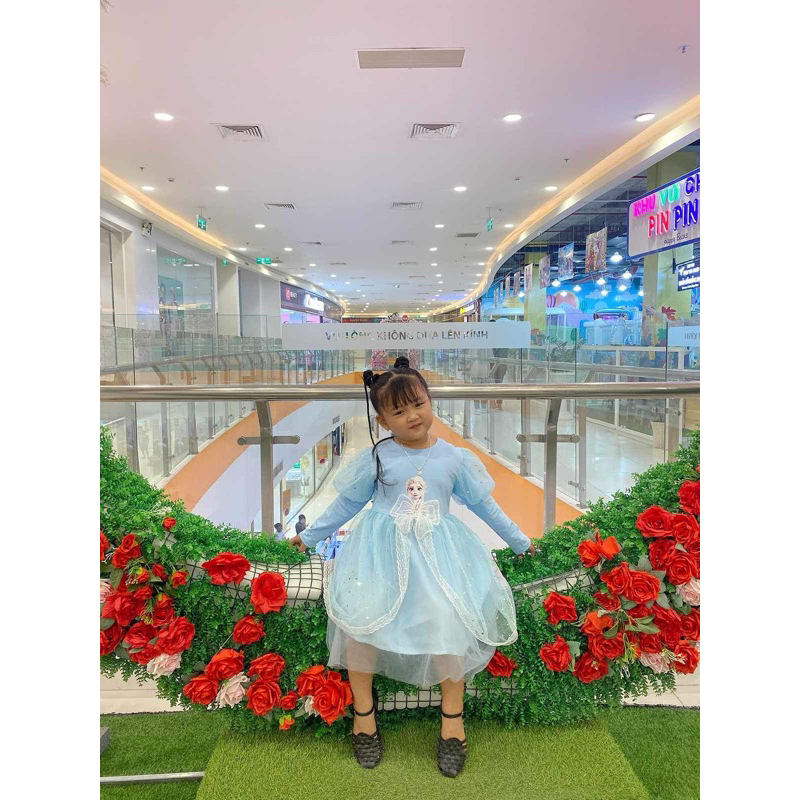 13-28kg VÁY ELSA CHÂN REN MH KIDS cho bé