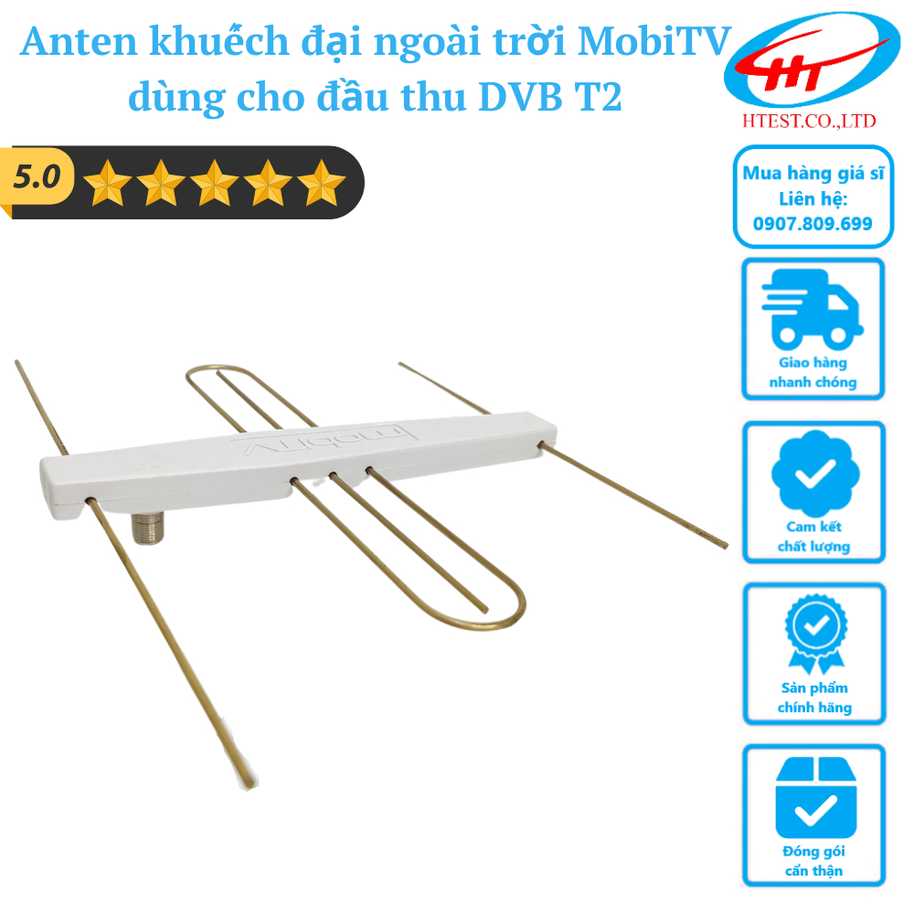 Combo 40 cây anten DVB-T2 khuếch đại MobiTV, Hàng Chính Hãng