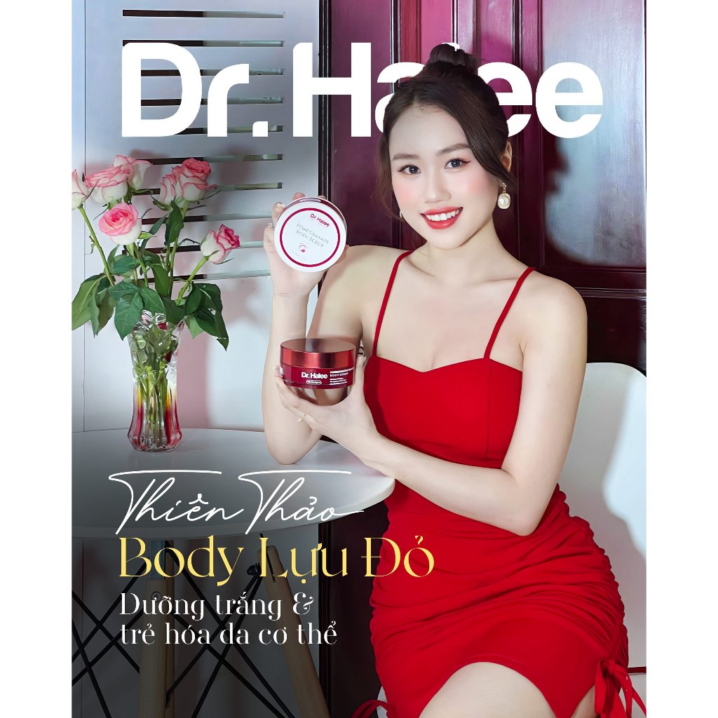 Kem Body Dr.Halee Trắng Da Dưỡng Ẩm 140g