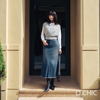 Chân váy jean đuôi cá d.chic ms: 388025