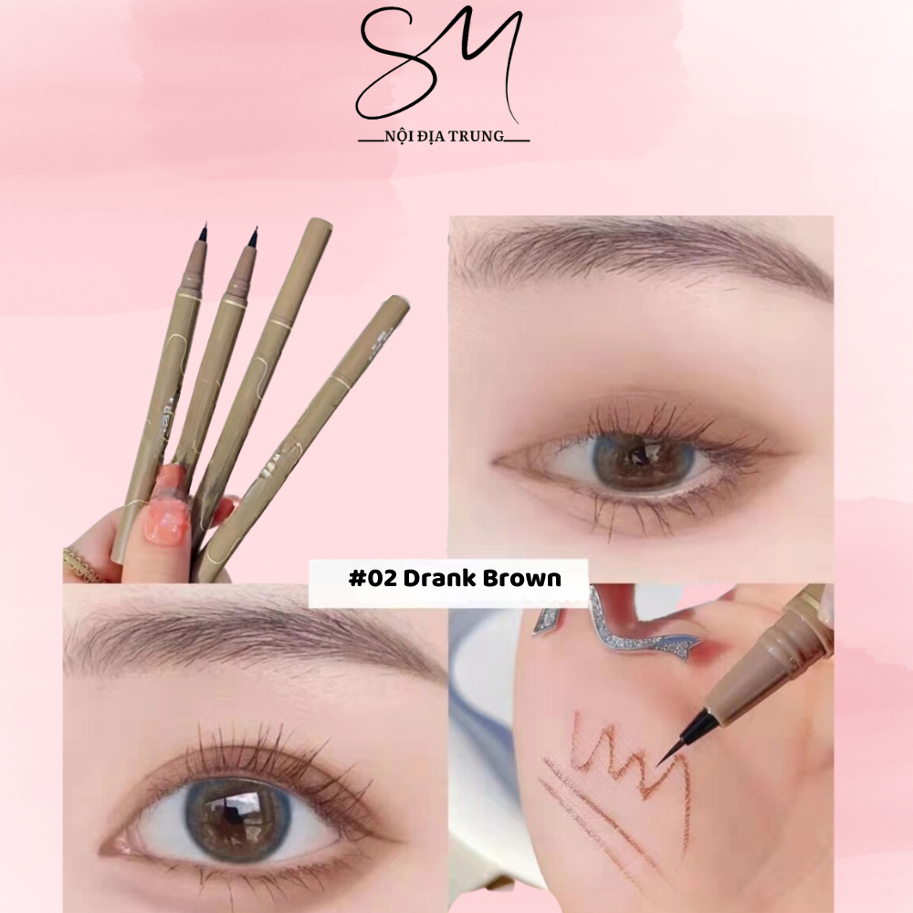 Bút Kẻ Mắt Nước, Kẻ Bọng Mắt SWEETMINT Ngòi Mảnh Lâu Trôi, Bám Màu Siêu Đỉnh