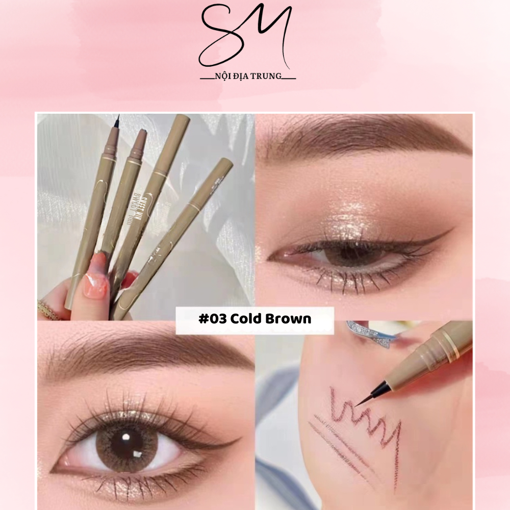 Bút Kẻ Mắt Nước, Kẻ Bọng Mắt SWEETMINT Ngòi Mảnh Lâu Trôi, Bám Màu Siêu Đỉnh