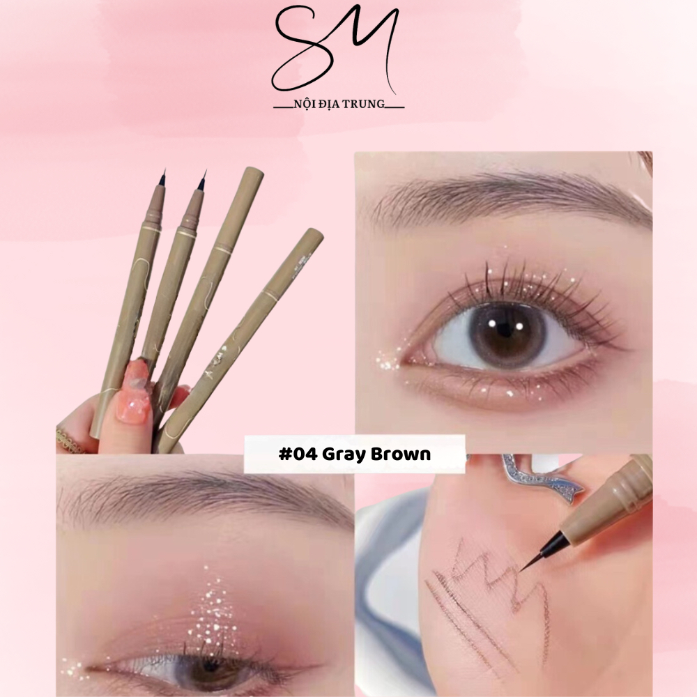 Bút Kẻ Mắt Nước, Kẻ Bọng Mắt SWEETMINT Ngòi Mảnh Lâu Trôi, Bám Màu Siêu Đỉnh