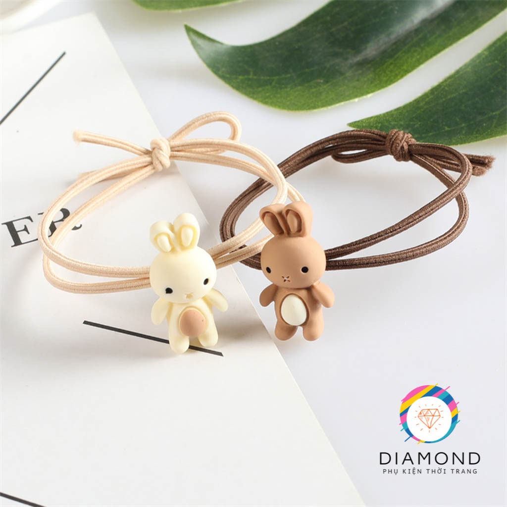 Dây Cột Tóc Thỏ Ngọc Xinh Xắn Diamond CT21
