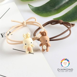 Dây cột tóc thỏ ngọc xinh xắn diamond ct21