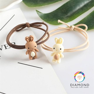 Dây Cột Tóc Thỏ Ngọc Xinh Xắn Diamond CT21