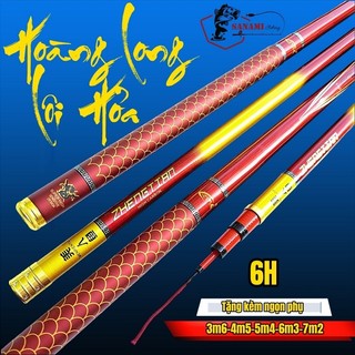 Cần Câu Tay Hoàng Long Độ Cứng 6H Tặng Kèm Ngọn Phụ CT27 - Sanami Fishing
