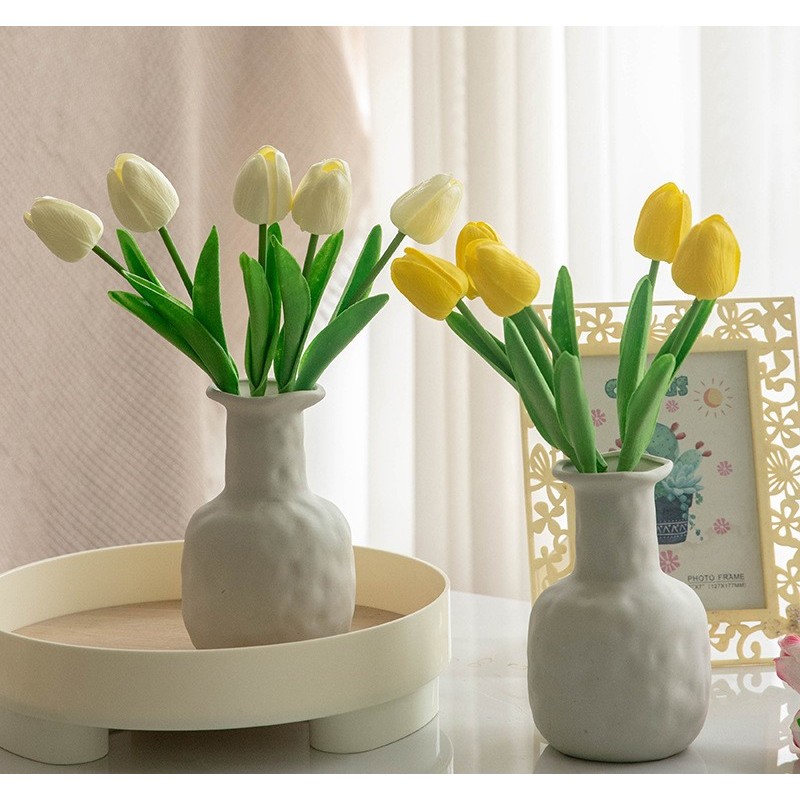 LỌ HOA TRANG TRÍ BÌNH GỐM CẮM HOA PHONG CÁCH BẮC ÂU LỌ GỐM DECOR TRANG TRÍ NHÀ CỬA