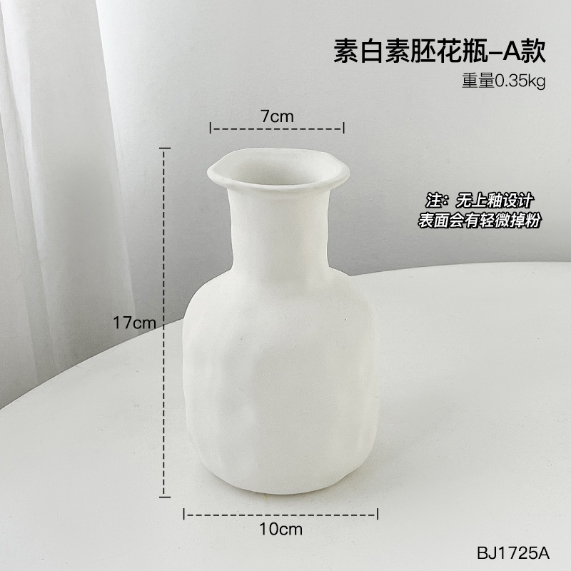 LỌ HOA TRANG TRÍ BÌNH GỐM CẮM HOA PHONG CÁCH BẮC ÂU LỌ GỐM DECOR TRANG TRÍ NHÀ CỬA