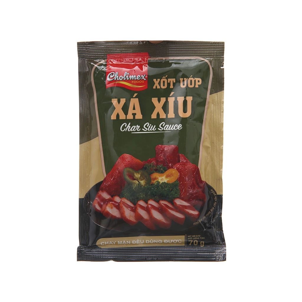 Hộp 20 gói Xốt ướp xá xíu gói 70g