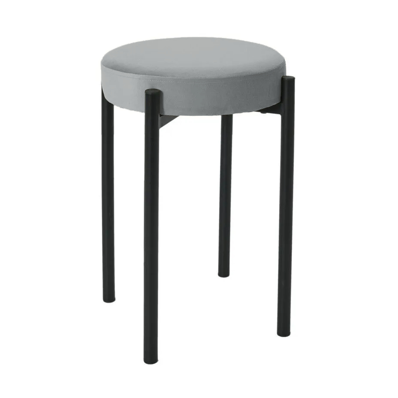 Ghế đôn mặt đệm chân thép sơn tĩnh điện hiện đại - GM78