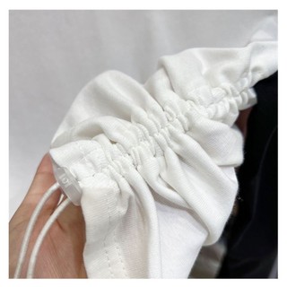 áo thu tim rút eo hông croptop ôm body basic