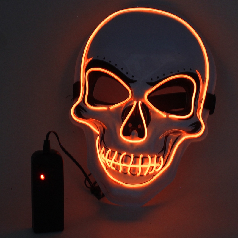 Mặt nạ đèn LED siêu ngầu siêu vui cho mùa Haloween 2023