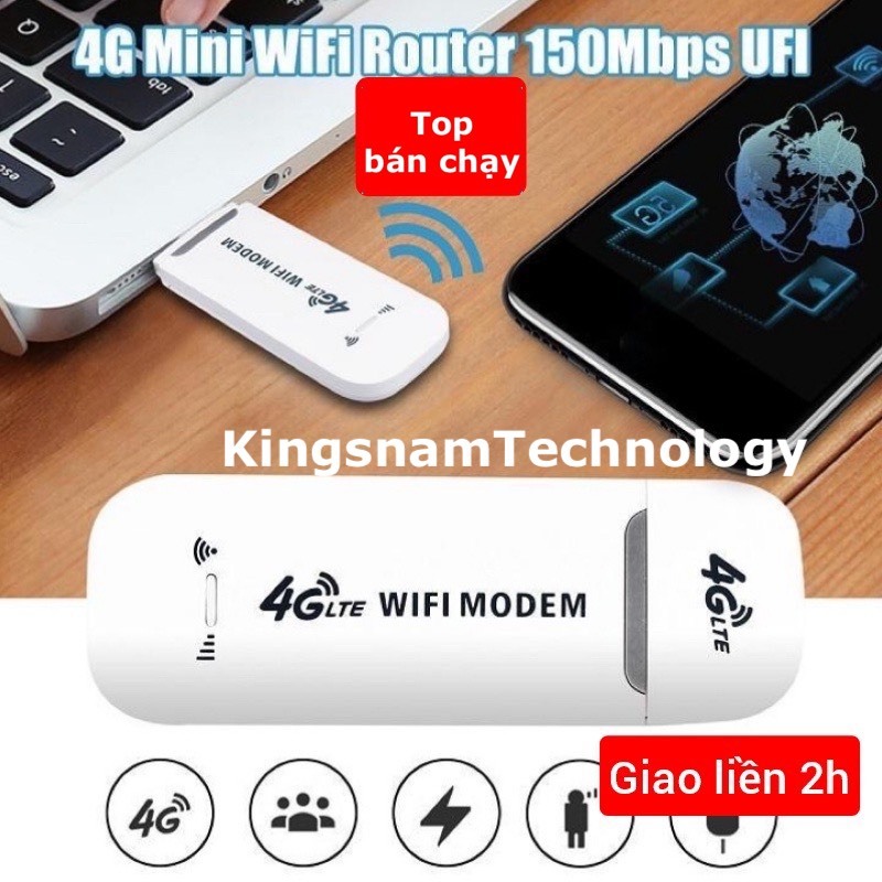 USB 4G LTE phát Wifi từ sim 3G/4G dùng được tất cả nhà mạng - Bộ phát wifi di động USB 3G | BigBuy360 - bigbuy360.vn
