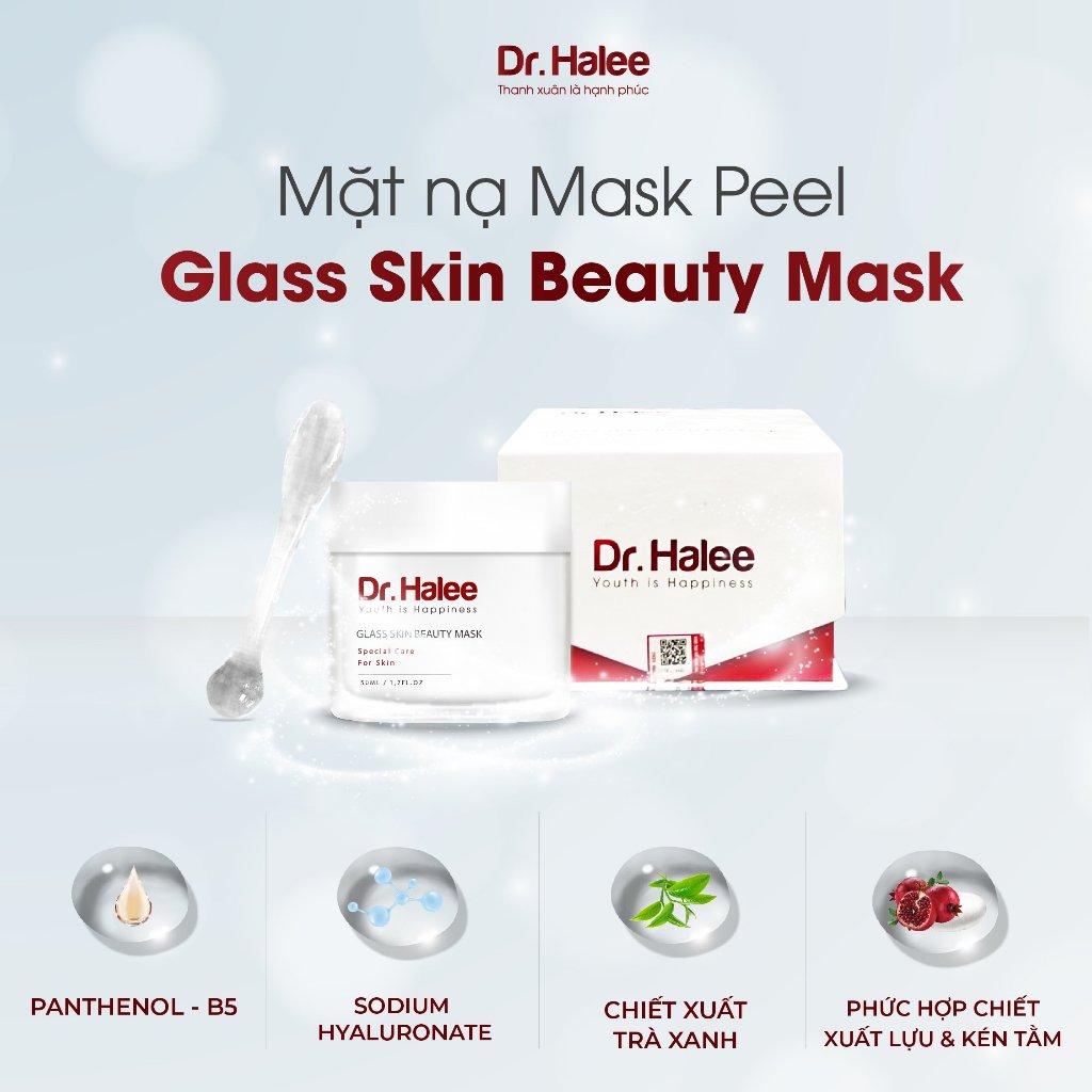 Mặt Nạ Ngủ Dr Halee Cấp Ẩm, Dưỡng Da - 50ml