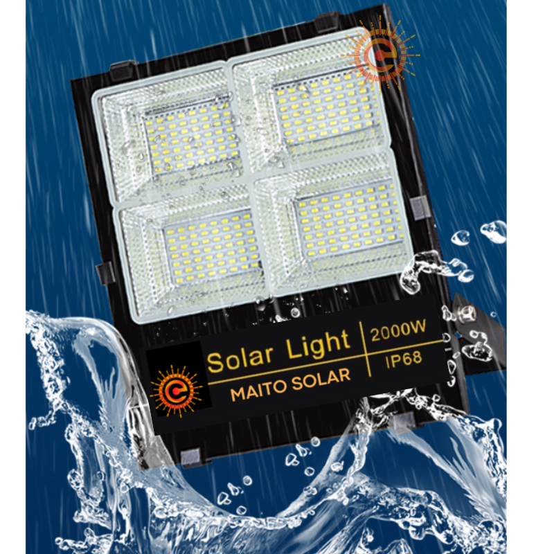 Đèn Pha Năng Lượng Mặt Trời, Chống Nước Ngoài Trời Siêu Sáng, Đèn Năng Lượng Mặt Trời Siêu Sáng
