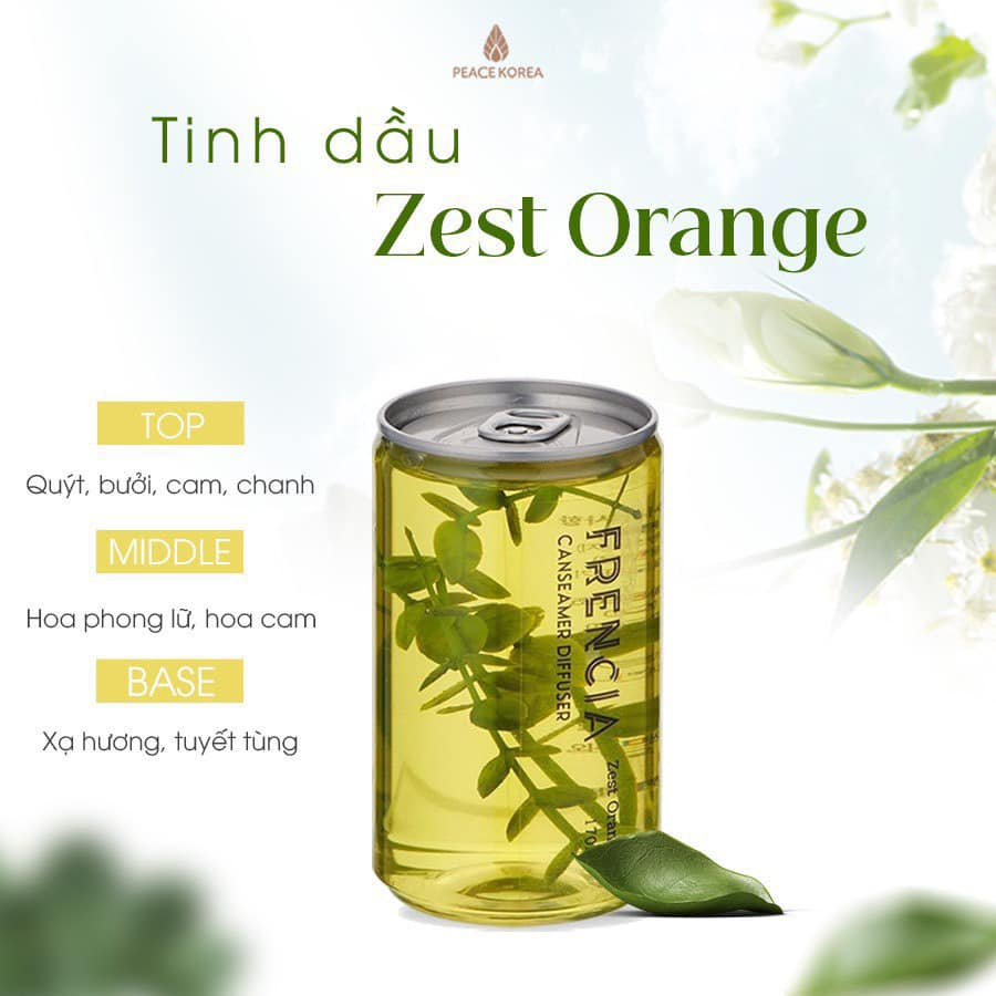 Lon Bia Tinh Dầu Thơm Frencia Chính Hãng Hàn Quốc | Xù Korea