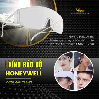 Kính bảo hộ lao động bảo vệ mắt, dùng được với kính cận Delta Plus PITON 2