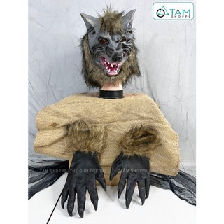 Mặt nạ và găng tay hóa trang người sói MATNA-95 - 02