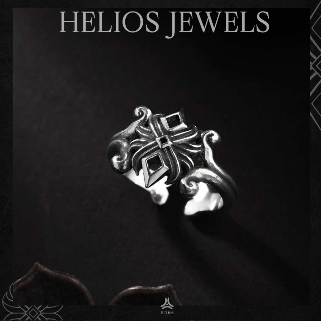 Nhẫn Bạc S925 Winter Lotus Ring Helios Silver Original